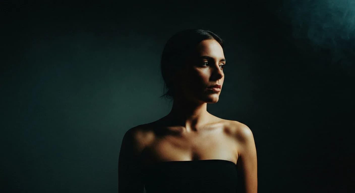 Cinematic portrait